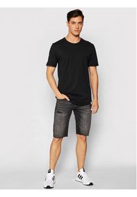 Only & Sons T-Shirt Benne 22017822 Czarny Regular Fit. Kolor: czarny. Materiał: bawełna