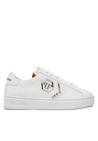 Philipp Plein - PHILIPP PLEIN Sneakersy FADS MSC3997 PLE005N Biały. Kolor: biały. Materiał: skóra