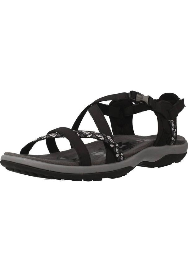 skechers - Sandały SKECHERS REGGAE SLIM VACAY Czarny. Kolor: czarny. Materiał: syntetyk, tkanina. Sezon: lato