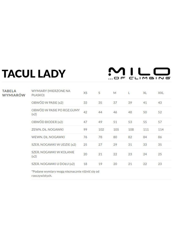 Spodnie trekkingowe Extendo damskie Milo Tacul Lady. Kolor: wielokolorowy, żółty, czarny, zielony. Materiał: tkanina