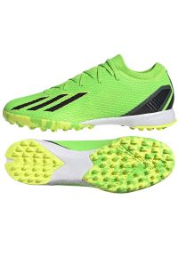 Adidas - Buty piłkarskie adidas X Speedportal.3 Tf M GW8484 zielone zielone. Zapięcie: sznurówki. Kolor: zielony. Materiał: syntetyk, guma. Sport: piłka nożna #1