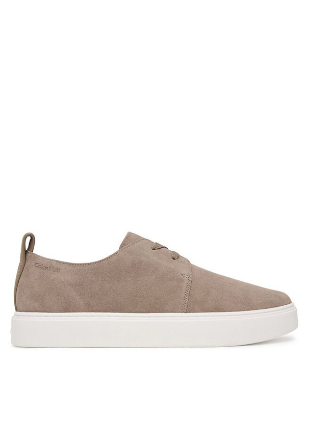 Sneakersy Calvin Klein. Kolor: beżowy