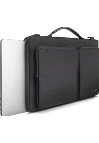 TECH-PROTECT - Tech-Protect Defender Bag Laptop 15-16 czarny. Kolor: czarny. Materiał: materiał. Styl: casual, elegancki #4