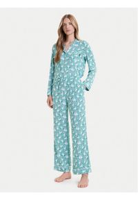 Kate Spade Piżama KSI82756 Zielony Relaxed Fit. Kolor: zielony