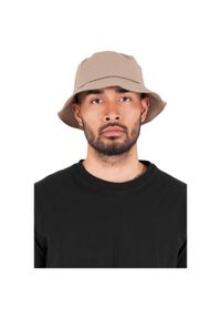 FLEXFIT - Kapelusz Flexfit cotton twill. Kolor: zielony. Styl: casual #1