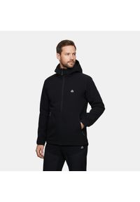 Kurtka męska utralekka softshell Alpinus Arbent. Kolor: czarny. Materiał: softshell. Sport: turystyka piesza #1