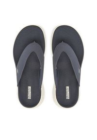 skechers - Skechers Japonki Go Walk Flex Sandal-Vallejo 229202/NVY Granatowy. Kolor: niebieski. Materiał: syntetyk #6