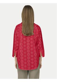 JDY Koszula Tallie 15292179 Czerwony Regular Fit. Kolor: czerwony. Materiał: bawełna #6