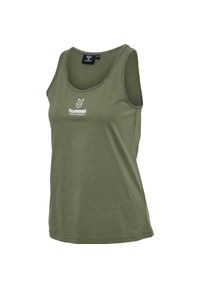 Damski tank top Hummel GC Val. Kolor: zielony. Długość rękawa: bez rękawów. Sport: fitness #1