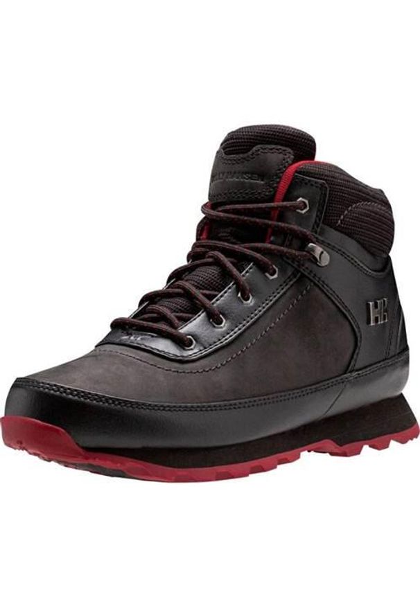 Buty do chodzenia męskie Helly Hansen 10874993. Wysokość cholewki: za kostkę. Zapięcie: sznurówki. Kolor: wielokolorowy, brązowy. Materiał: guma, skóra, tkanina, materiał, syntetyk. Szerokość cholewki: normalna. Sport: turystyka piesza