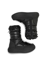 Jenny Fairy Śniegowce SENA SK23028-02 Czarny. Kolor: czarny. Materiał: materiał #2