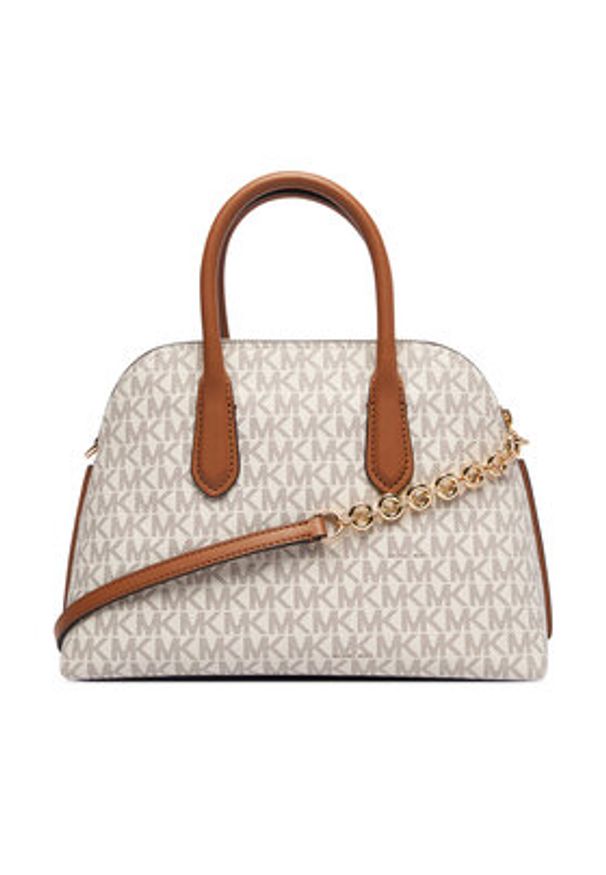 MICHAEL Michael Kors Torebka 30T6GX4S2B Kremowy. Kolor: kremowy. Materiał: skórzane