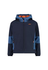 Kurtka dziecięca CMP Etherea. Kolor: niebieski. Materiał: softshell. Styl: sportowy #1