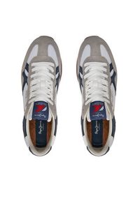 Pepe Jeans Sneakersy Brit Retro M PMS40004 Szary. Kolor: szary