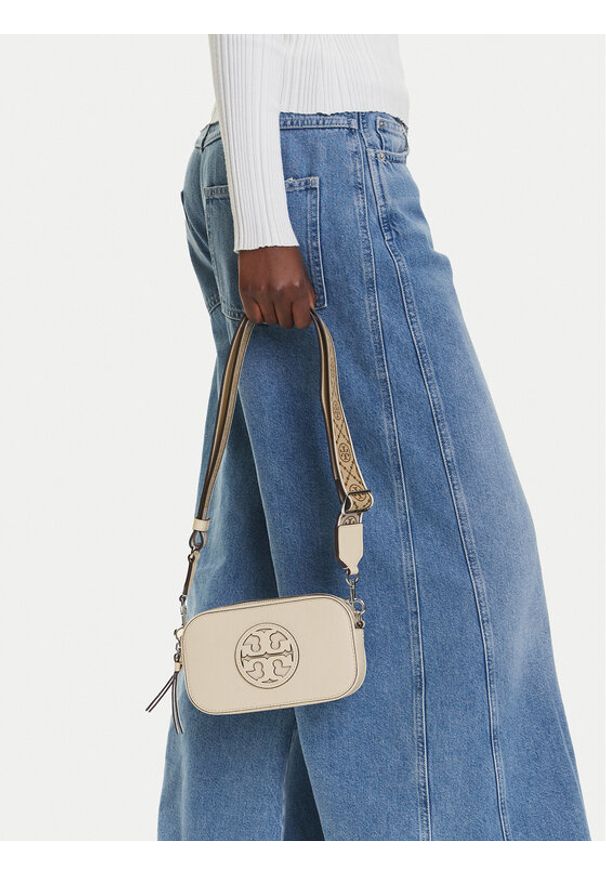 Tory Burch Torebka 171955 Écru. Materiał: skórzane