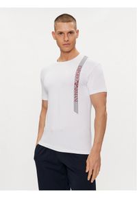 Emporio Armani Underwear T-Shirt 111971 4R525 00010 Biały Slim Fit. Kolor: biały. Materiał: bawełna