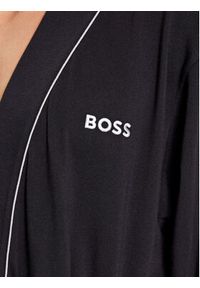 BOSS - Boss Szlafrok Xmas Kimono 50485920 Czarny. Kolor: czarny. Materiał: bawełna