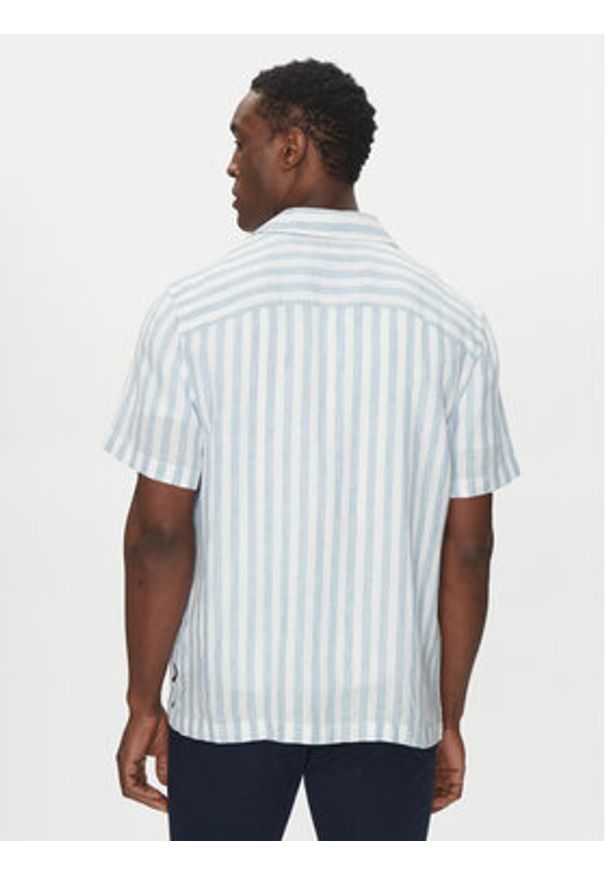 Michael Kors Koszula CS5405QHJ0 Niebieski Regular Fit. Kolor: niebieski. Materiał: bawełna