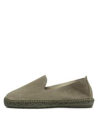 Manebi Espadryle Flat Espadrilles R 4.7 C0 Khaki. Kolor: brązowy. Materiał: zamsz, skóra #5