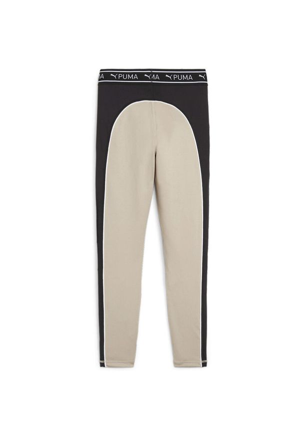 Puma Legginsy Fit Train Strong 7/8 52502790. Kolor: wielokolorowy, beżowy