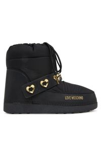 Love Moschino - Śniegowce LOVE MOSCHINO. Kolor: czarny #1
