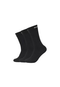 skechers - Skarpetki sportowe damskie 3PPK Mesh Ventilation Socks. Kolor: czarny. Materiał: bawełna, poliamid, elastan