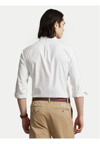 Polo Ralph Lauren Koszula Bsr 710772290 Biały Custom Fit. Typ kołnierza: polo. Kolor: biały. Materiał: bawełna #4