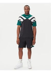 Adidas - adidas T-Shirt Archive Cutline JX3075 Zielony Loose Fit. Kolor: zielony. Materiał: bawełna #4