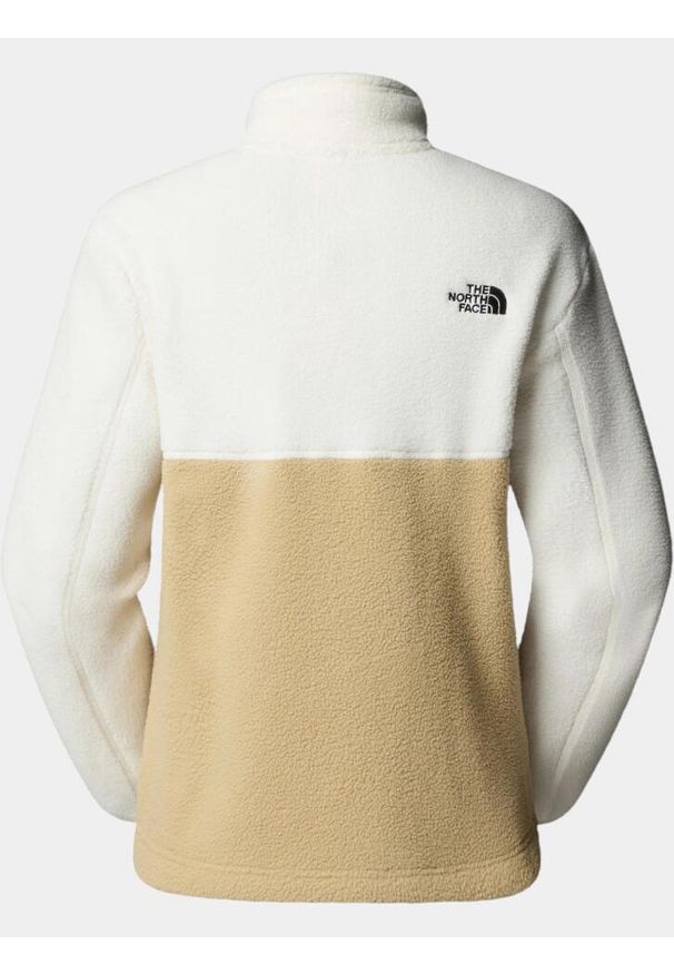 Sweter Damski The North Face W Yumiori. Kolor: beżowy, wielokolorowy, brązowy. Materiał: polar. Sport: turystyka piesza