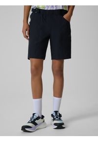 4f - 4F Spodenki kolarskie damskie - czarne M. Kolor: czarny. Materiał: dzianina, materiał, włókno. Sport: kolarstwo #2