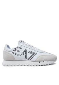 EA7 Emporio Armani Sneakersy X8X101 XK257 U426 Biały. Kolor: biały. Materiał: skóra, zamsz #1