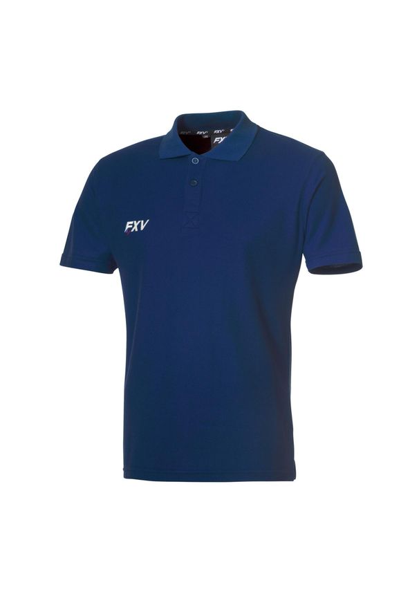 FORCE XV - Polo Force XV classic force. Typ kołnierza: polo. Kolor: niebieski. Materiał: materiał. Styl: elegancki, klasyczny