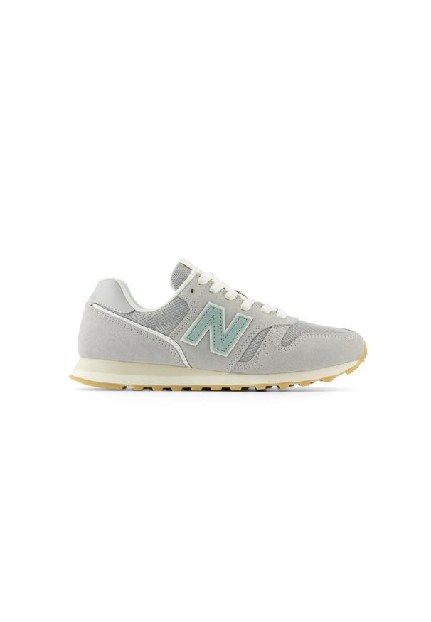 New Balance - Buty na co dzień damskie NEW BALANCE 373 skóra. Okazja: na co dzień. Kolor: szary. Materiał: skóra. Model: New Balance 373. Sport: turystyka piesza