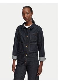 TOMMY HILFIGER - Tommy Hilfiger Kurtka jeansowa Lady WW0WW50002 Granatowy Regular Fit. Kolor: niebieski. Materiał: bawełna #1