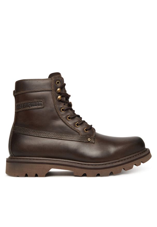 CATerpillar Trapery Colorado Grader Waterproof P726499 Brązowy. Kolor: brązowy. Materiał: skóra