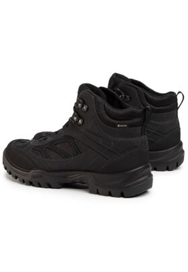 ecco - ECCO Trekkingi Expedition III M GORE-TEX 81127451052 Czarny. Kolor: czarny. Materiał: skóra. Technologia: Gore-Tex. Sport: turystyka piesza
