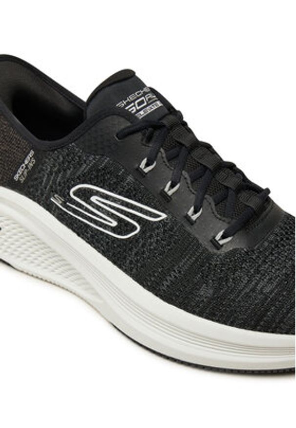 skechers - Skechers Sneakersy Go Run Elevate 2.0 - Steady Motion 220852/BKW Czarny. Kolor: czarny. Materiał: materiał. Sport: bieganie