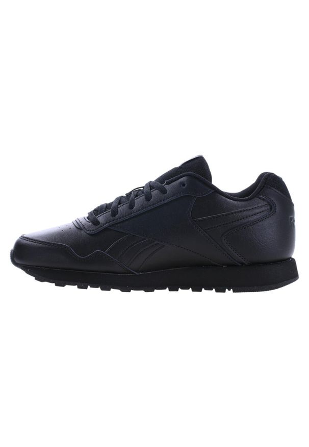 Reebok - Buty na co dzień młodzieżowe REEBOK ROYAL GLIDE skóra. Okazja: na co dzień. Kolor: czarny. Materiał: tkanina, materiał, skóra, syntetyk. Model: Reebok Royal