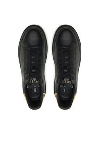 Guess Sneakersy FMPELB LEL12 Czarny. Kolor: czarny. Materiał: skóra
