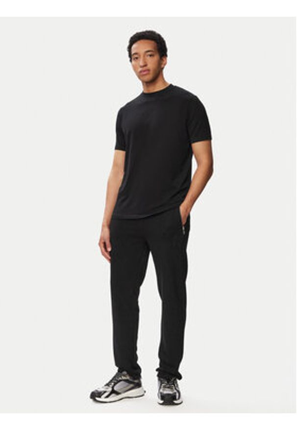 Karl Lagerfeld - KARL LAGERFELD Spodnie dresowe 705019 563900 Czarny Regular Fit. Kolor: czarny. Materiał: bawełna