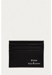 Polo Ralph Lauren Portfel skórzany 405803867002 męski kolor czarny. Kolor: czarny. Materiał: skóra. Wzór: gładki #1