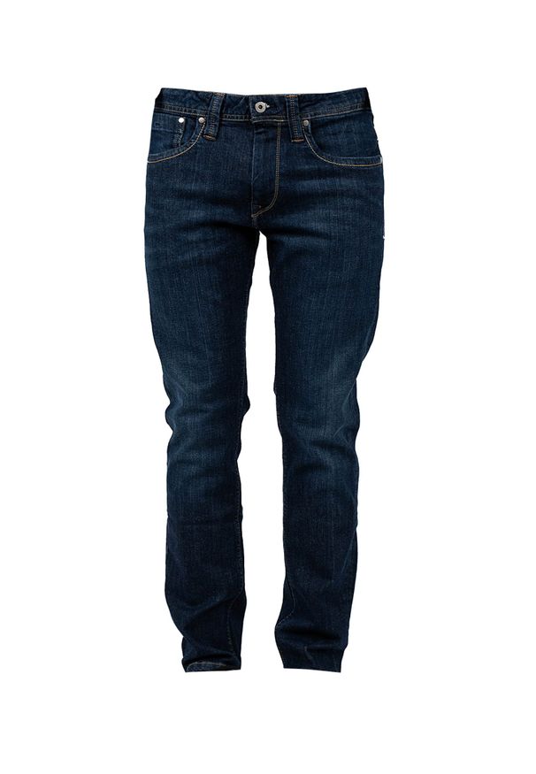 Pepe Jeans Jeansy "M34_108" | PM201650DY42 | M34_108 | Mężczyzna | Niebieski. Okazja: na co dzień. Kolor: niebieski. Wzór: aplikacja, haft. Styl: casual