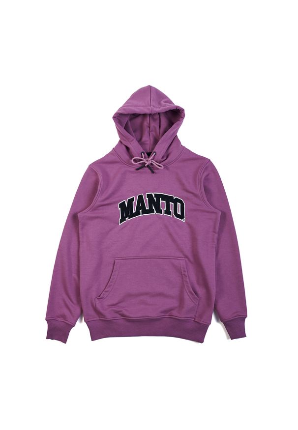 Bluza męska MANTO Varsity. Kolor: fioletowy