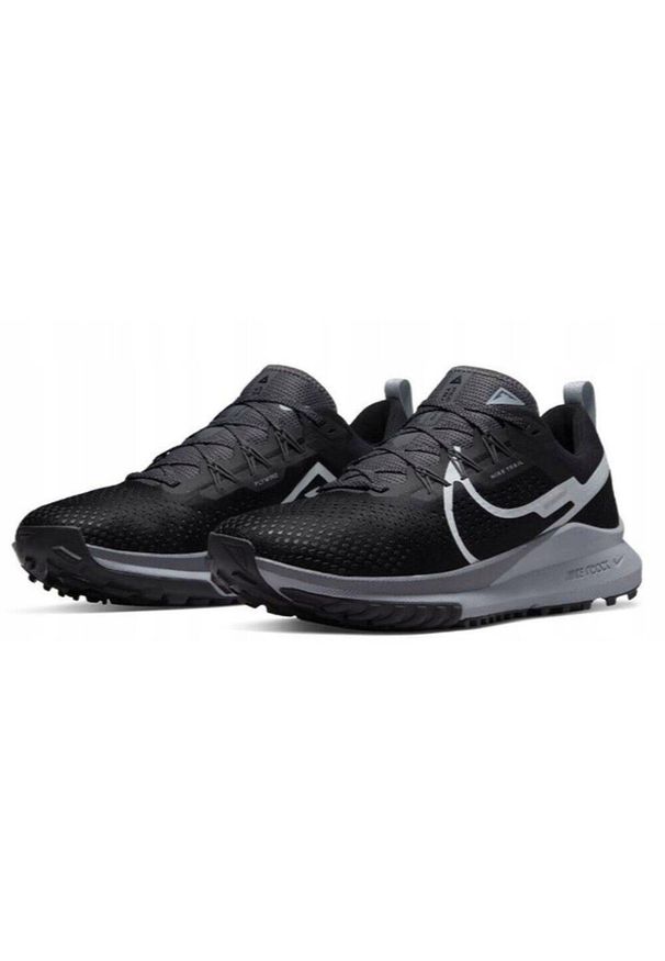 Buty Do Biegania Damskie Nike W React Pegasus Trail 4. Kolor: czarny. Sport: bieganie