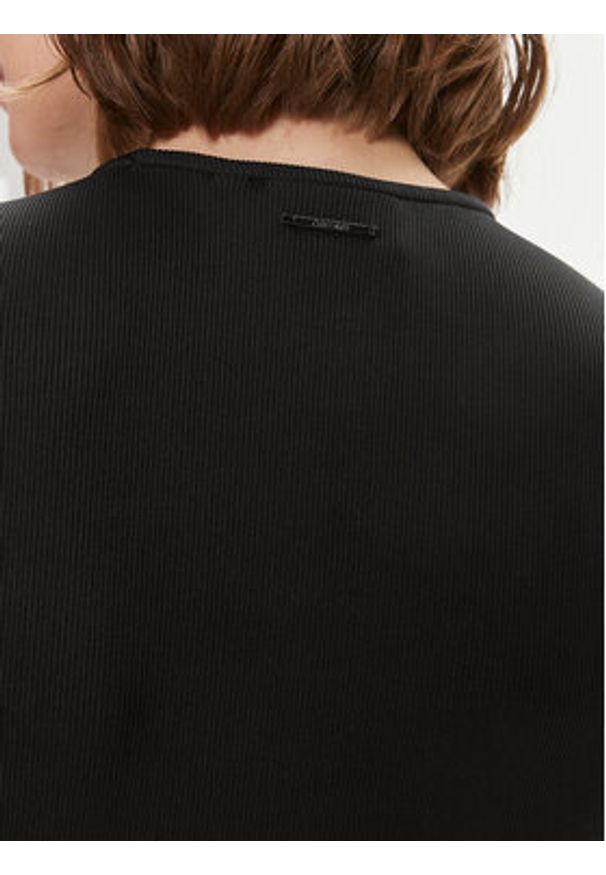 Calvin Klein Sukienka letnia Q-Nova K20K206537 Czarny Slim Fit. Kolor: czarny. Materiał: syntetyk. Sezon: lato