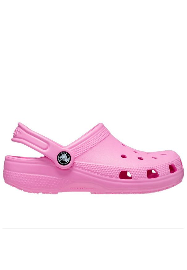 Klapki Crocs Classic Clog 206991-6SW - różowe. Kolor: różowy. Sezon: lato. Styl: młodzieżowy