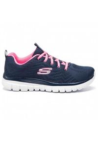 skechers - Buty do chodzenia damskie Skechers Graceful Get Connected. Zapięcie: sznurówki. Kolor: wielokolorowy. Materiał: syntetyk, tkanina, materiał. Szerokość cholewki: normalna. Model: Skechers Sport. Sport: turystyka piesza