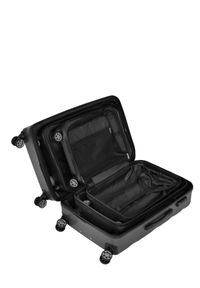 Ochnik - Komplet walizek na kółkach 19'/24'/28'. Kolor: czarny. Materiał: materiał, poliester, guma, kauczuk #7