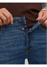 Jack & Jones Jeansy Glenn 12224987 Granatowy Slim Fit. Kolor: niebieski