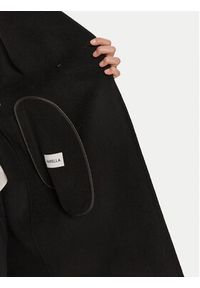 Marella Płaszcz wełniany Marna 2423016011 Czarny Regular Fit. Kolor: czarny. Materiał: wełna #5
